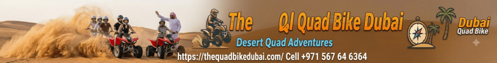 Experience The Trill of Quad Bike Dubai with The Quad Bike Dubai