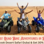 Quad bike adventures in Dubai desert